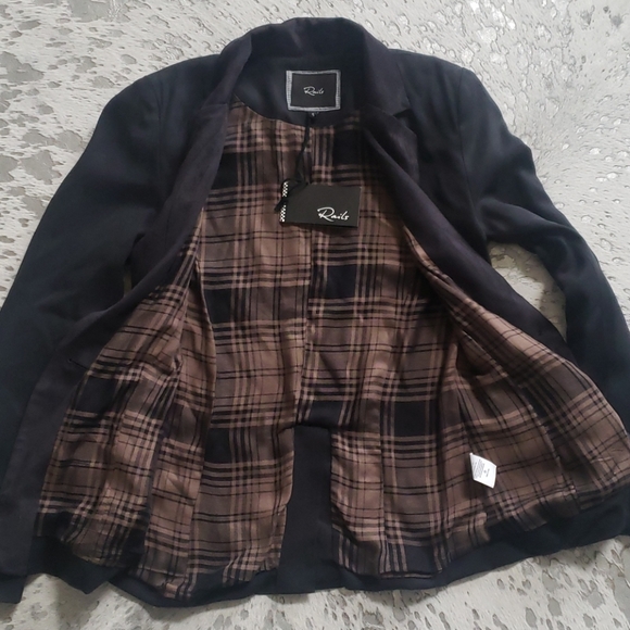 Rails Single Button Black Blazer NWT SzS - Picture 7 of 9